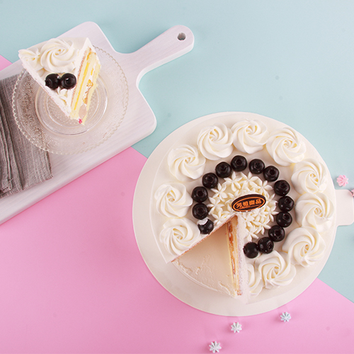 6号纤云弄巧鲜奶蛋糕（迷情蓝莓风）